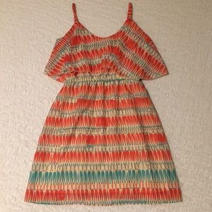 Colorful Chiffon Dress